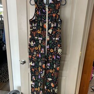 NWOT Nooworks Tarot Garden Angelina Jumpsuit